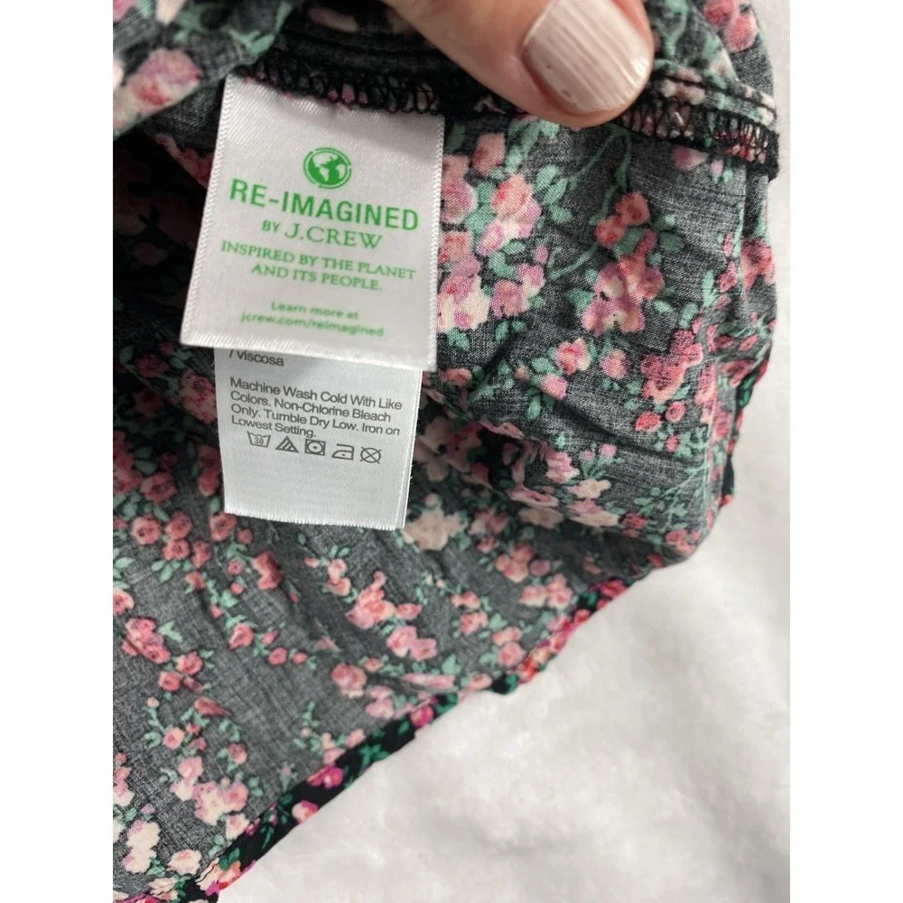 Crewcuts Dress Little Girl Sz 8 Floral Spring Summer Lightweight‎
